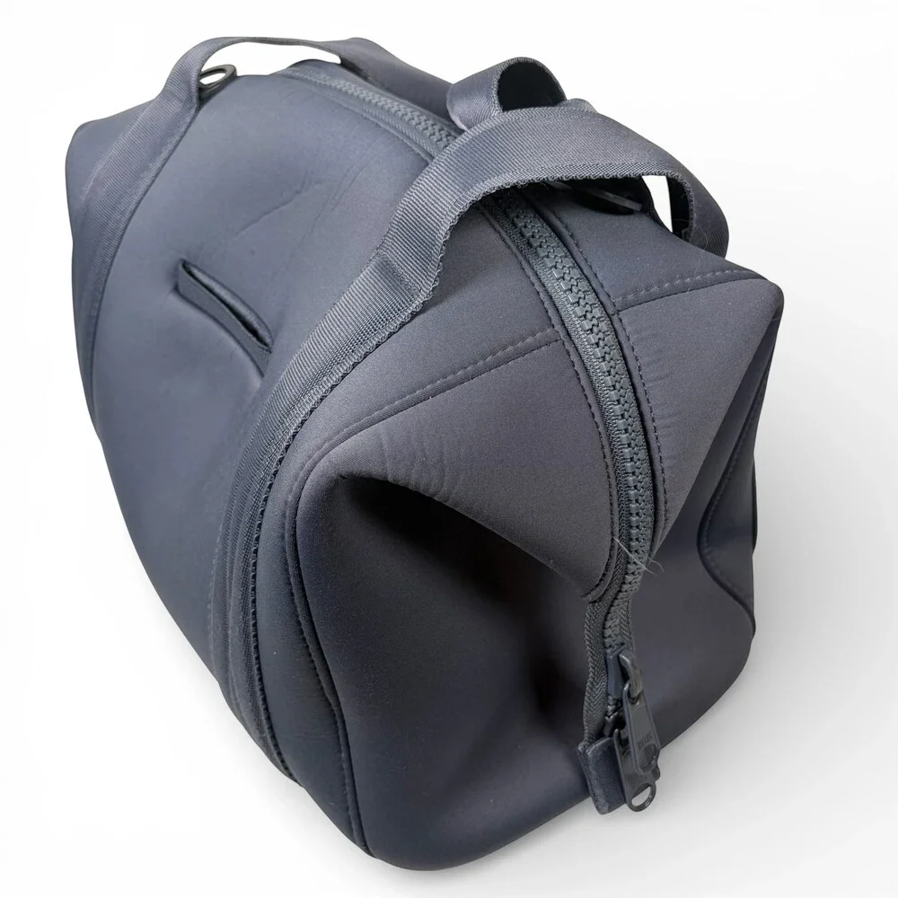 Dagne Dover Landon Carryall Neoprene Diaper Bag Dark Gray Large